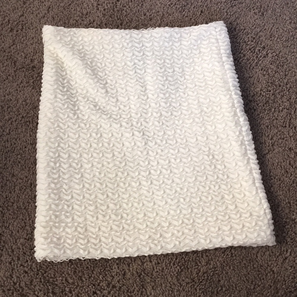 White skirt